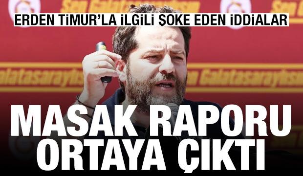 MASAK raporu ortaya &ccedil;ıktı! Erden Timur'la ilgili bahis ve yasa dışı kumar iddiası