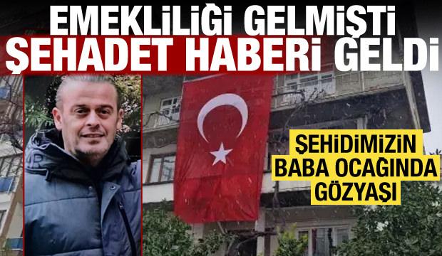 Şehit polis K&uuml;l&uuml;nk'&uuml;n baba ocağında g&ouml;zyaşı: Emekliliği gelmişti!