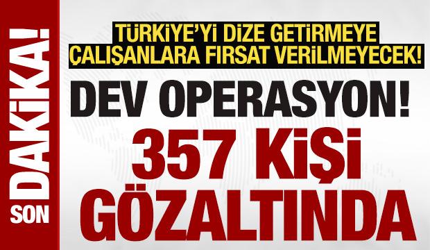 SON DAKİKA: 21 ilde DEAŞ'a eş zamanlı operasyon: 357 kişi g&ouml;zaltında