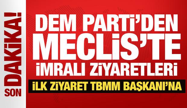 Son Dakika: DEM Parti'den Bahçeli'ye ziyaret!