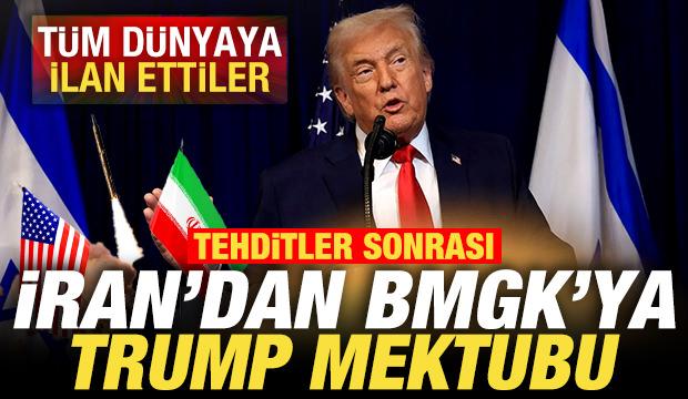 Tehditler sonrası İran'dan BMGK'ya ABD mektubu! T&uuml;m d&uuml;nyaya ilan ettiler
