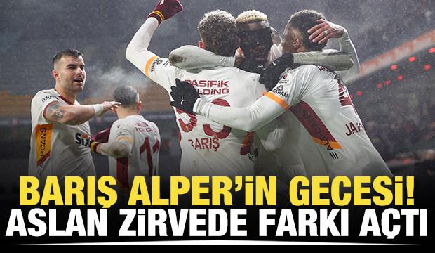 Barış Alper'in gecesi! Aslan zirvede farkı açtı