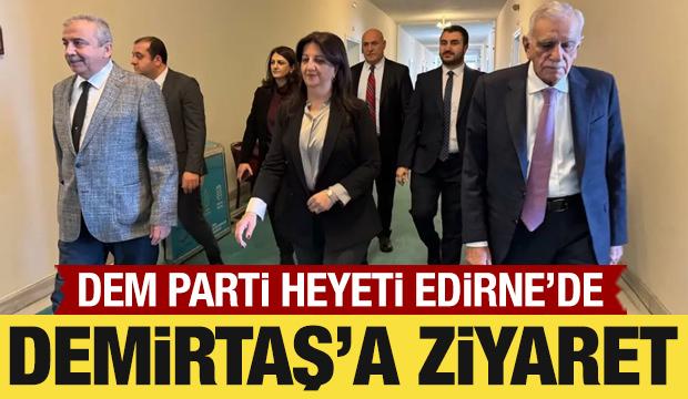 DEM Parti İmralı heyeti, Demirtaş'ı ziyaret etti