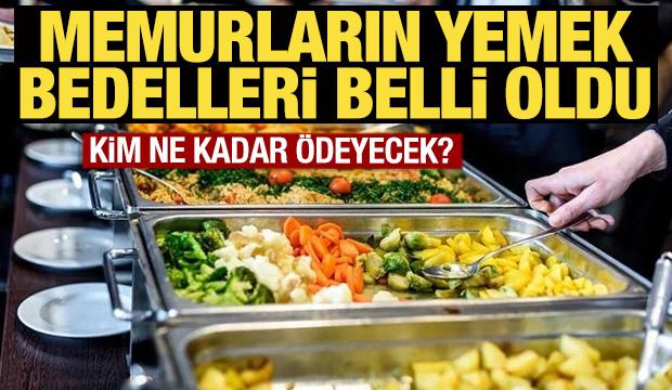 Memurların 2025 yemek bedelleri belli oldu