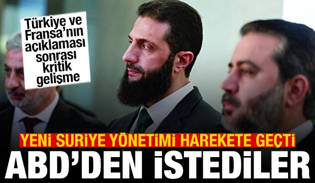 Suriye'den ABD'ye "yaptırımları tamamen kaldırın" çağrısı