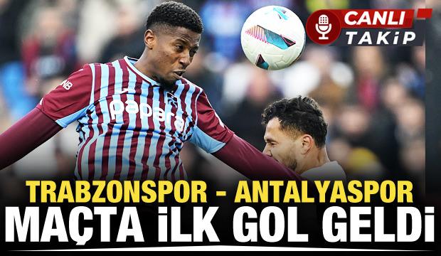 Trabzonspor - Antalyaspor! CANLI