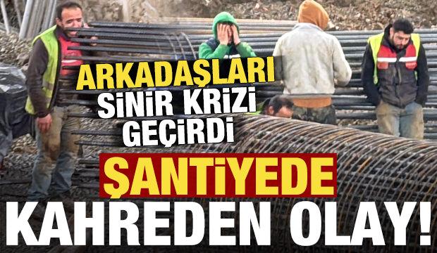 Arkadaşları gözyaşlarına boğuldu! Şantiyede kahreden olay...