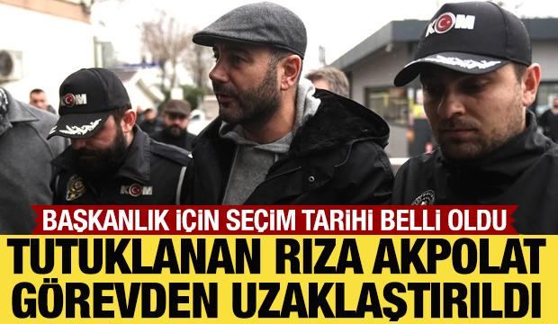 Beşiktaş Belediye Başkanı Akpolat görevden uzaklaştırıldı