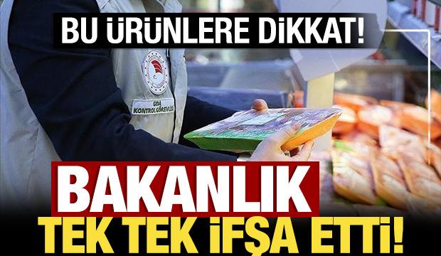 Bakanlık o markaları açıkladı: Taklit ve tağşiş listesi güncellendi