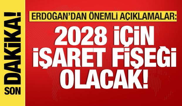 Cumhurbaşkanı Erdoğan'dan son dakika açıklamaları