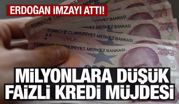 Esnafa yüzde 50 faiz indirimli kredi