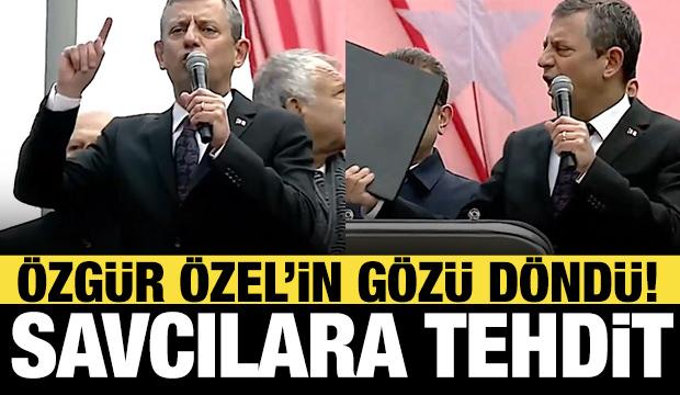 Özgür Özel savcıları tehdit etti: Hesap verecekler