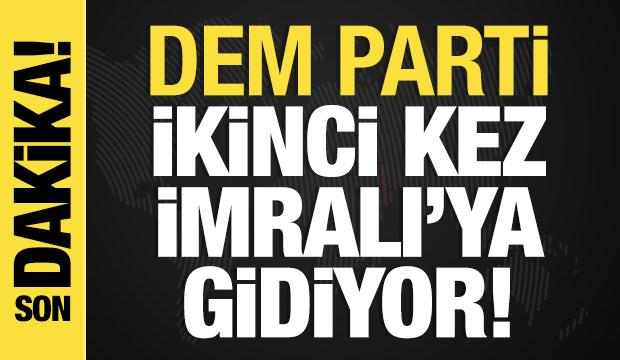 DEM Parti heyeti bugün İmralı'ya gidiyor!