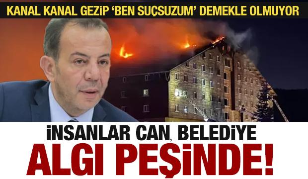 İnsanlar can, belediye algı derdinde…