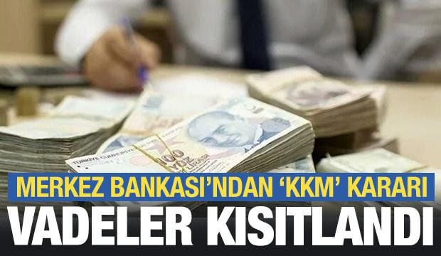 Merkez Bankası'ndan KKM ile ilgili yeni karar