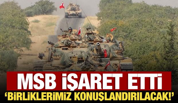 MSB'den dikkat çeken Suriye mesajı!