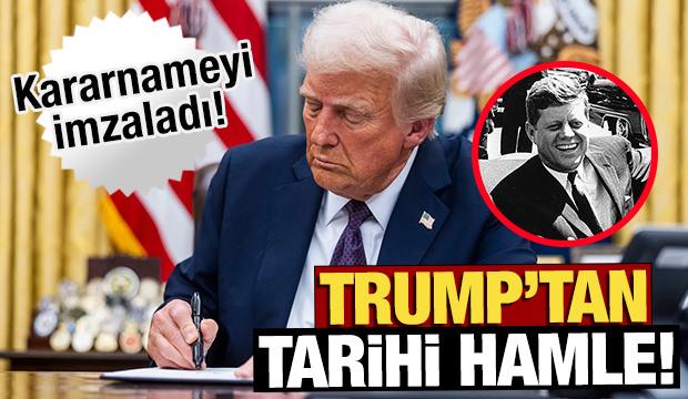 Trump'tan tarihi hamle! Suikast dosyalarının gizliliği kaldırıldı