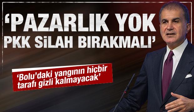 AK Parti Sözcüsü Ömer Çelik'ten önemli mesajlar!