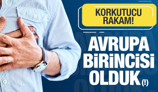 Avrupa birincisi olduk! Korkutucu rakam