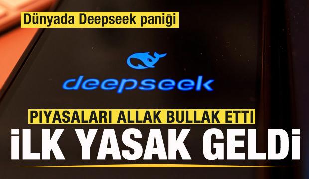 DeepSeek piyasaları allak bullak etti! Avrupa'da ilk yasak!