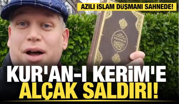 Irkçı Paludan'dan Kur'an-ı Kerim'e alçak saldırı!