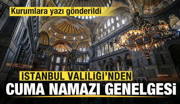 İstanbul Valiliği'nden cuma namazı genelgesi