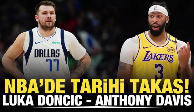 NBA'de tarihi takas! Luka Doncic - Anthony Davis