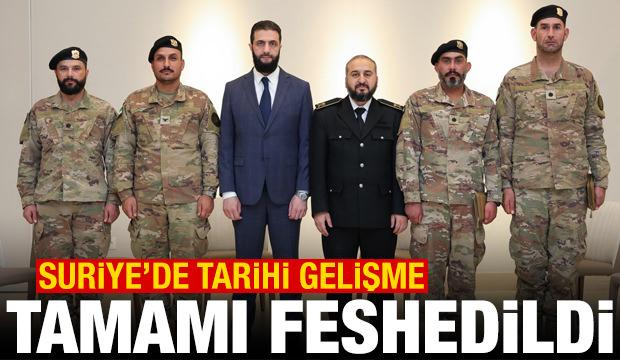 Suriye'deki tüm silahlı gruplar feshedildi