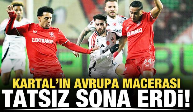 Kartal'ın Avrupa macerası tatsız sona erdi!