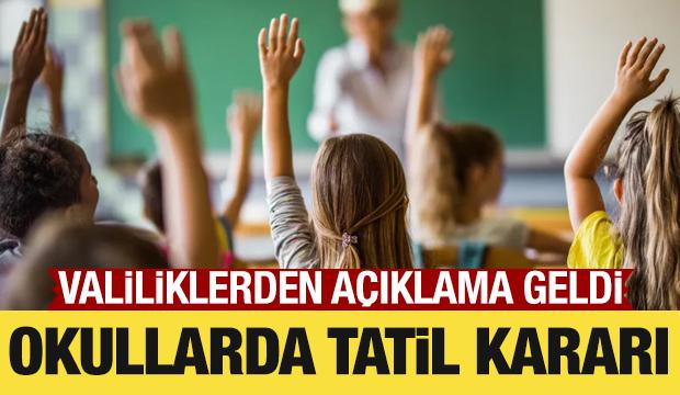 Deprem bölgesinde 6 Şubat'ta okullar tatil edildi