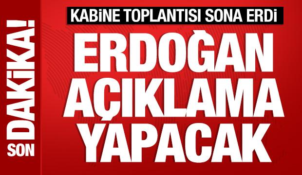 Kabinesi Toplantısı sona erdi