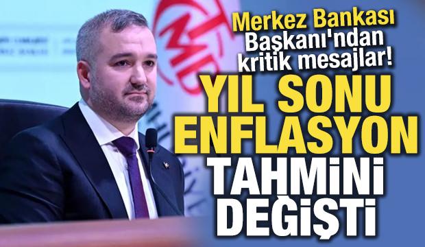 Merkez Bankası yıl sonu enflasyon tahminini yükseltti