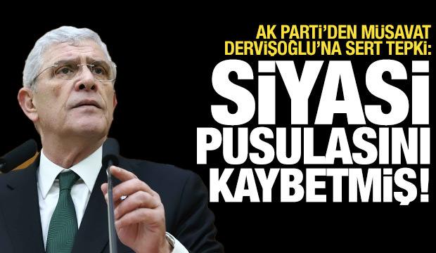 AK Parti'den Dervişoğlu'na tepki: Siyasi pusulasını kaybetmiş