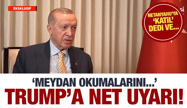 Son dakika: Erdoğan'dan Trump'a uyarı: Meydan okumalarını...