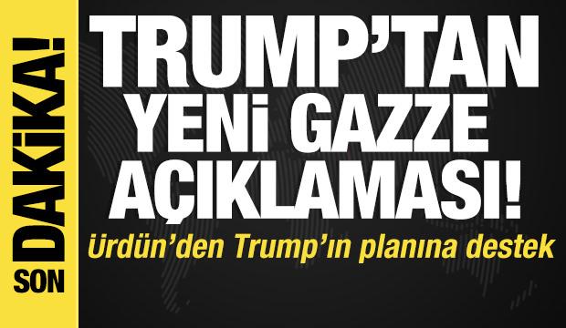 Trump'tan yeni Gazze açıklaması! 'Buraya sahip olacağız'