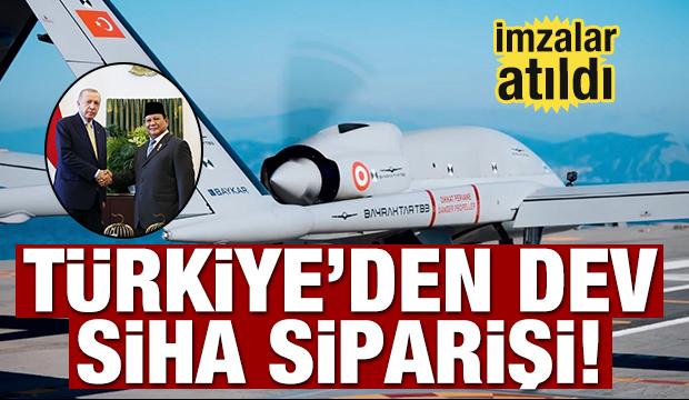 Türkiye'den dev SİHA siparişi!