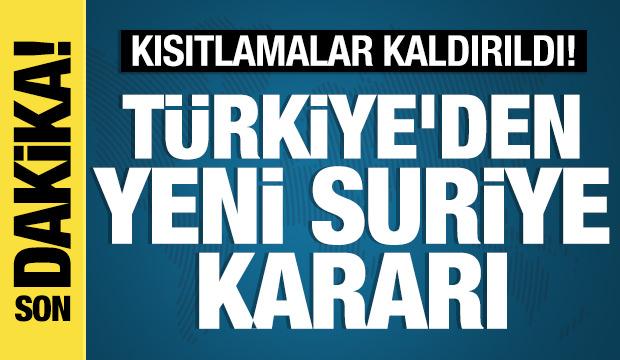 Türkiye'den Suriye ile ticarette yeni adım