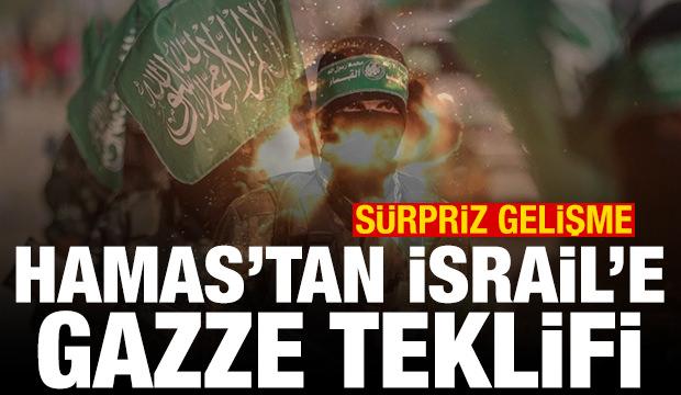 Hamas'tan İsrail'e Gazze teklifi