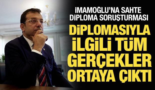 İşte Ekrem İmamoğlu'nun diplomasıyla ilgili tüm gerçekler!