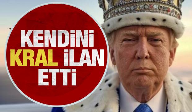 Trump kendini kral ilan etti! - Gazete manşetleri