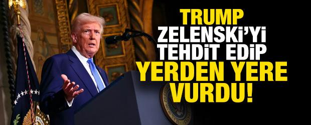 Trump, Zelenski'yi yerden yere vurdu! ''Berbat bir iş &ccedil;ıkardı"