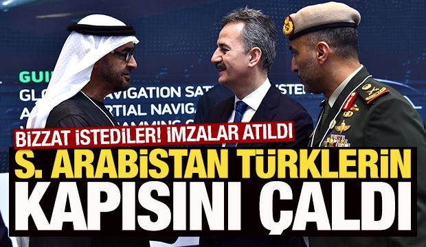 Türk devlerinden Suudi Arabistan hamlesi! İmzalar atıldı