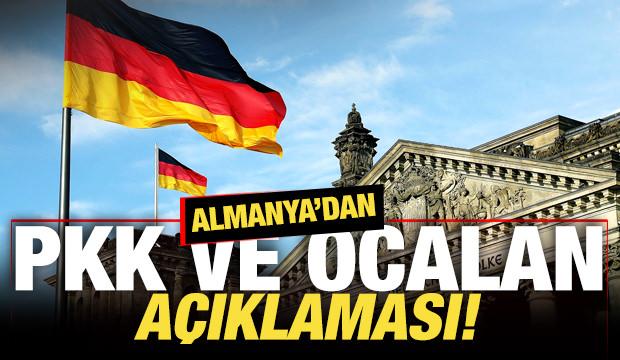 Almanya'dan son dakika PKK ve Öcalan açıklaması!