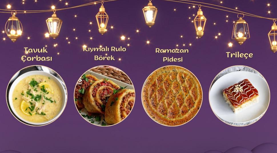 &Ccedil;orbadan tatlıya en kolay iftar men&uuml;s&uuml; listesi!