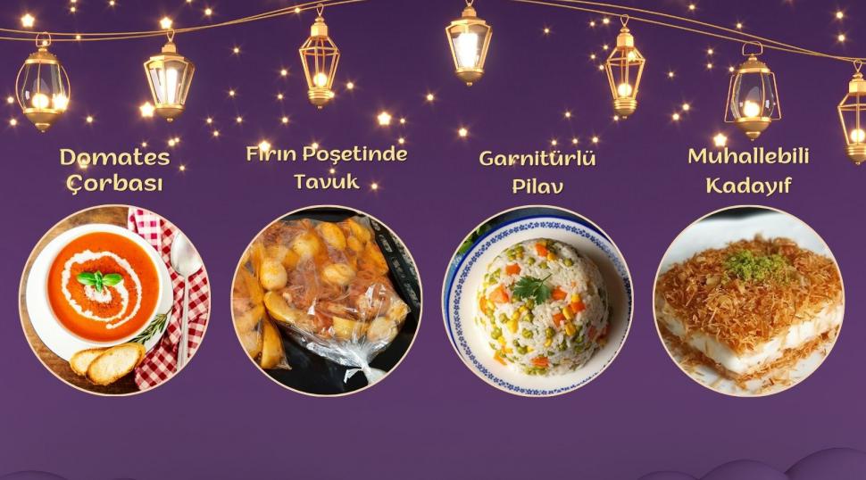 En pratik iftar men&uuml;s&uuml; nasıl hazırlanır? 2. g&uuml;n iftar men&uuml;s&uuml;