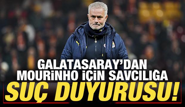 Galatasaray'dan Jose Mourinho hakkında savcılığa suç duyurusu