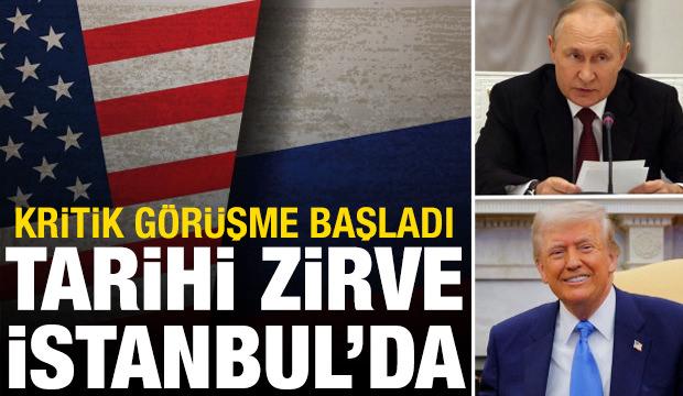 İstanbul'da Rusya-ABD zirvesi başladı