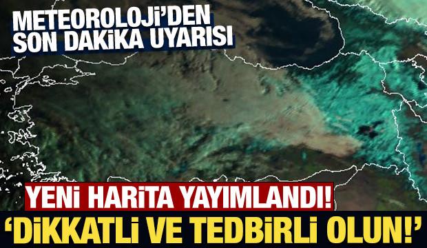 Meteoroloji'den yağmur ve kar uyarısı