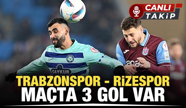 Trabzonspor-Çaykur Rizespor! CANLI