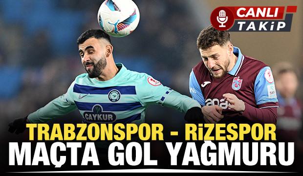 Trabzonspor-Çaykur Rizespor! CANLI